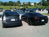 Left: Prius 
Right: Anti-Prius (Prius is Not mine, btw!)