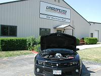 Parting pics from its treatment at Lingenfelter