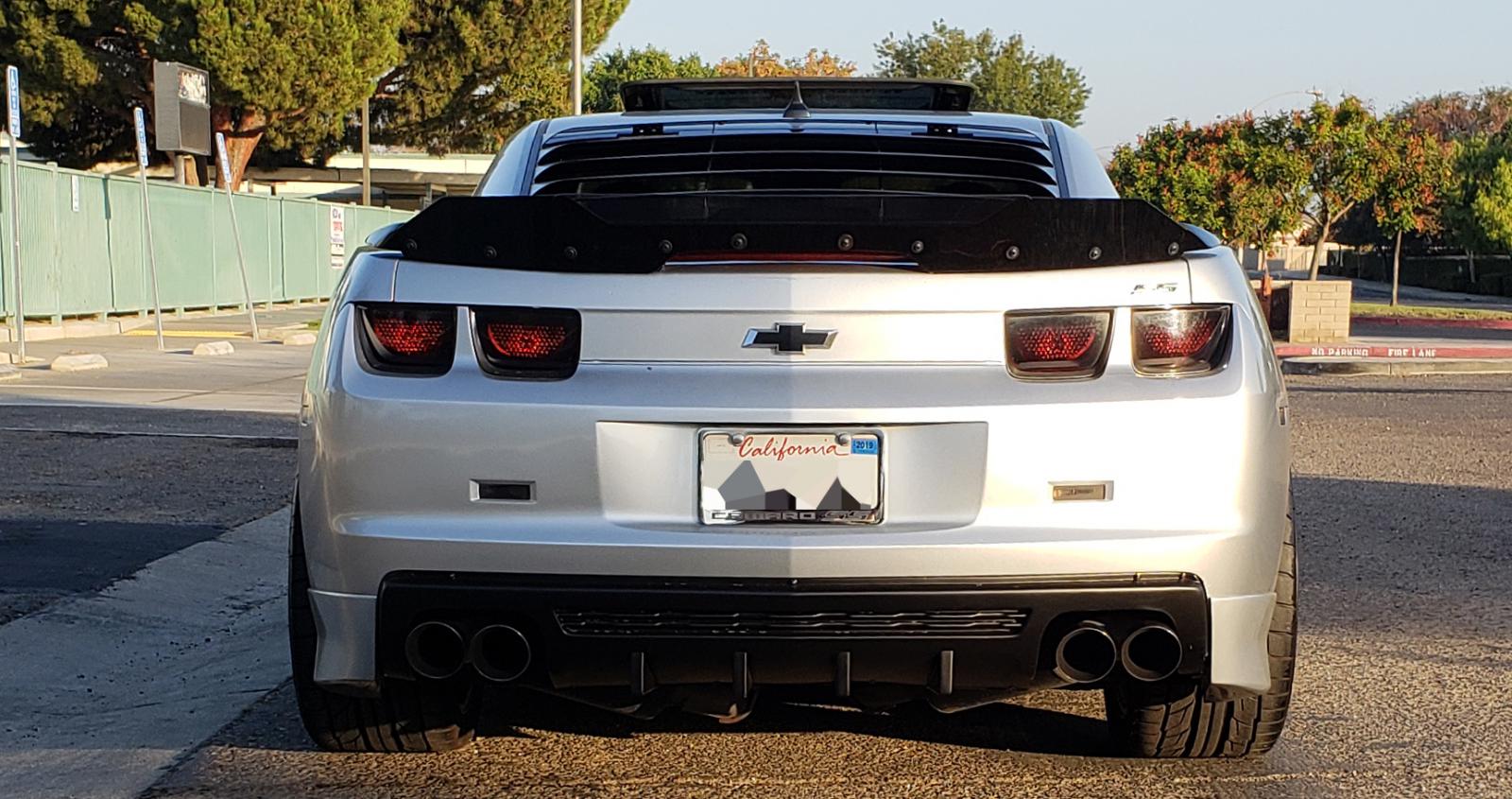 Quad tip diffuser options other than ZL1/1LE? Camaro5 Chevy Camaro