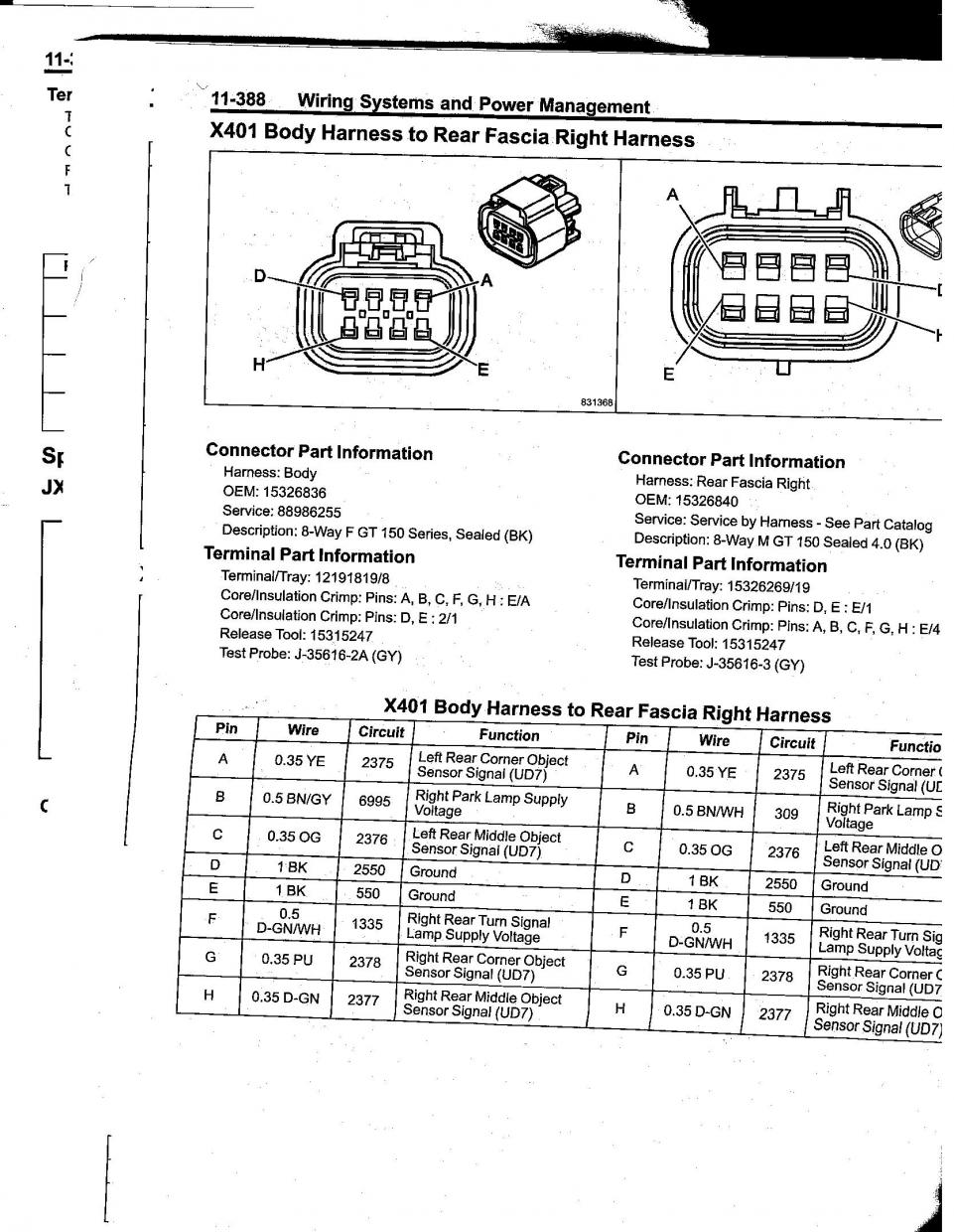 Tail light wiring - Camaro5 Chevy Camaro Forum / Camaro ZL1, SS and V6