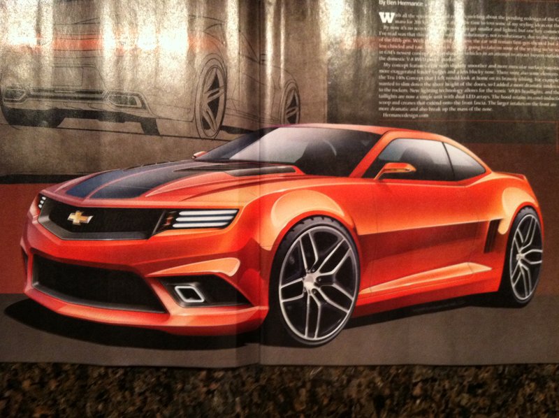 Sixth-Gen Camaro Concept