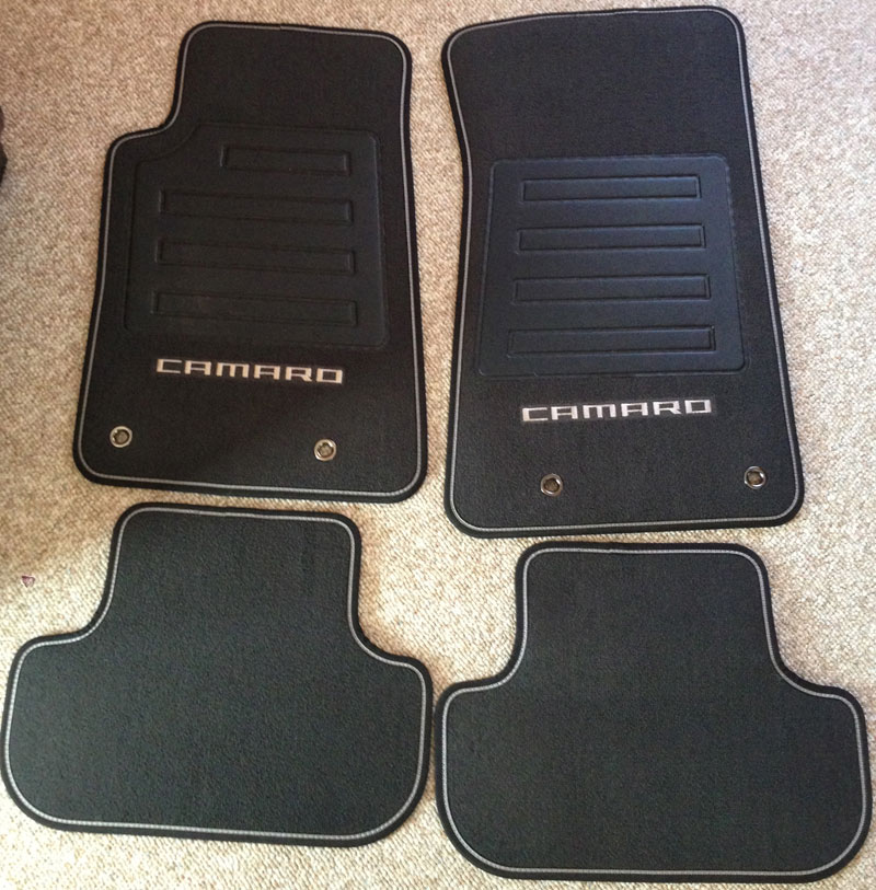 Premium Carpeted Floor Mats 4 Sale Camaro5 Chevy Camaro Forum