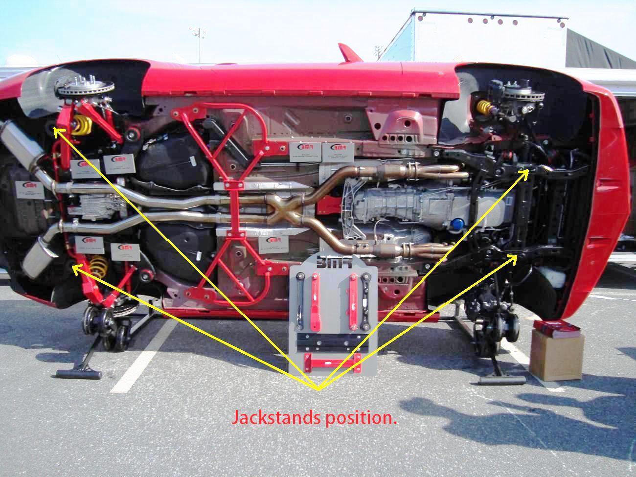 Can Someone Show Me How To Position Floor Jack Camaro5 Chevy