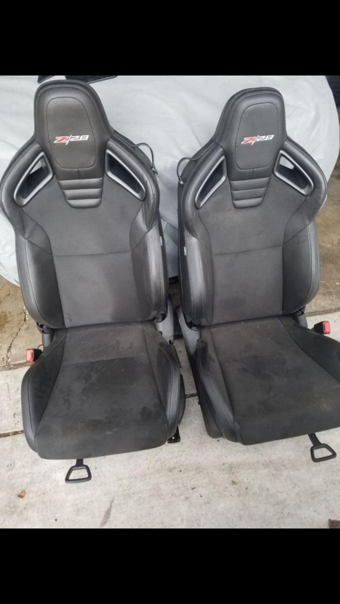 2015 Z28 Recaro Seats Shipping Available Camaro5 Chevy