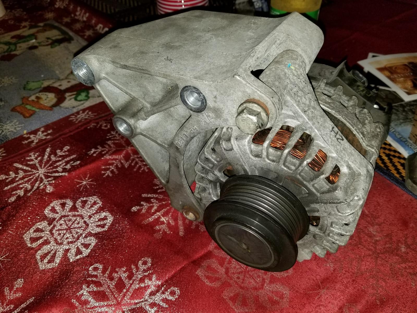 2010 2012 5th Gen Alternator w bracket 50k miles Camaro5