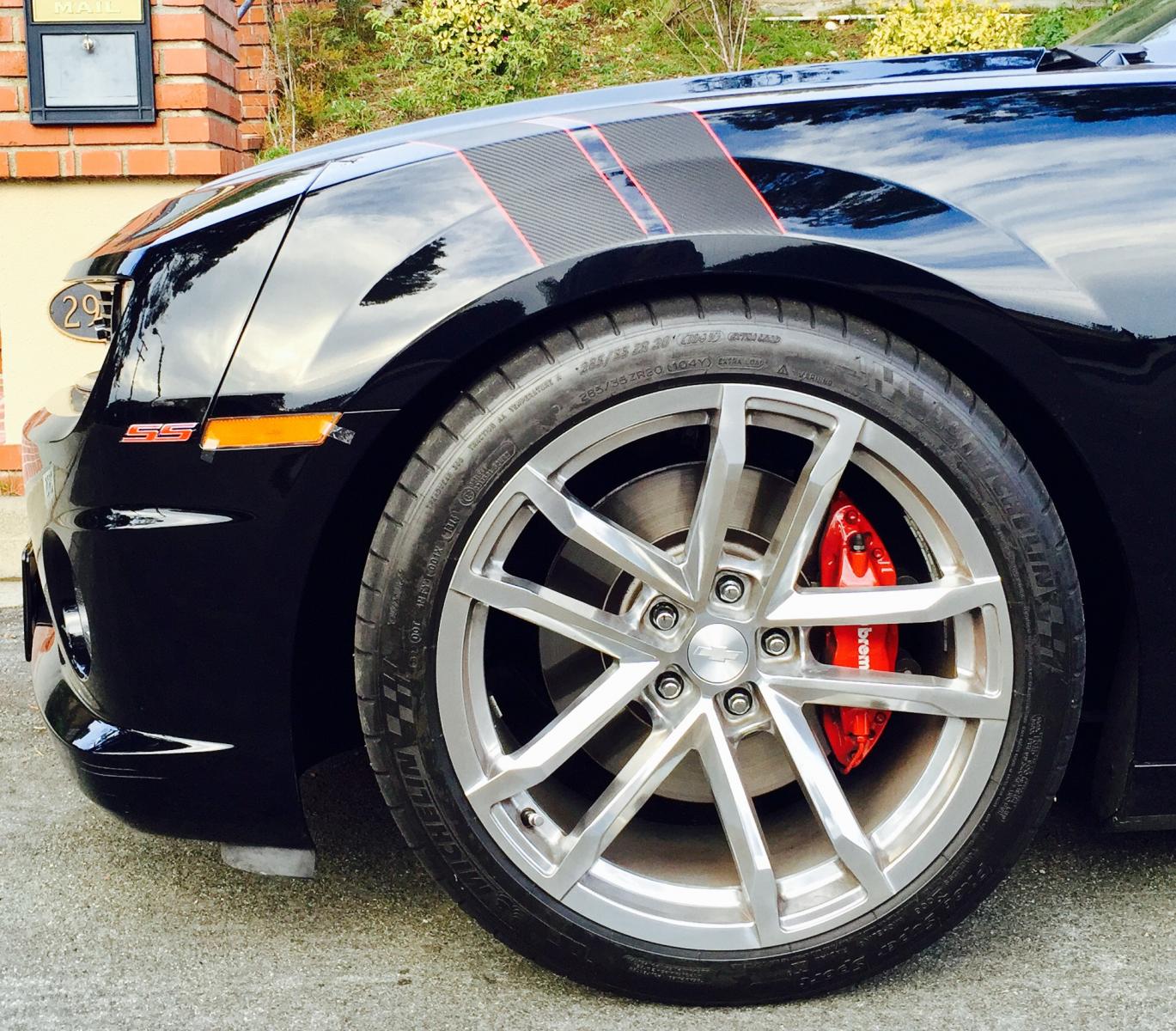 SOLD: (4) Polished ZL1/1LE 20x10+23 FR41 wheels. Lowered to $500