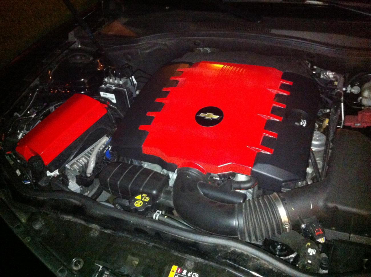 PAINTED ENGINE COVER