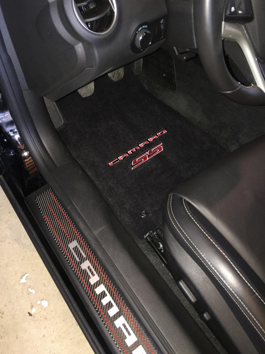 New door sills and floor mats