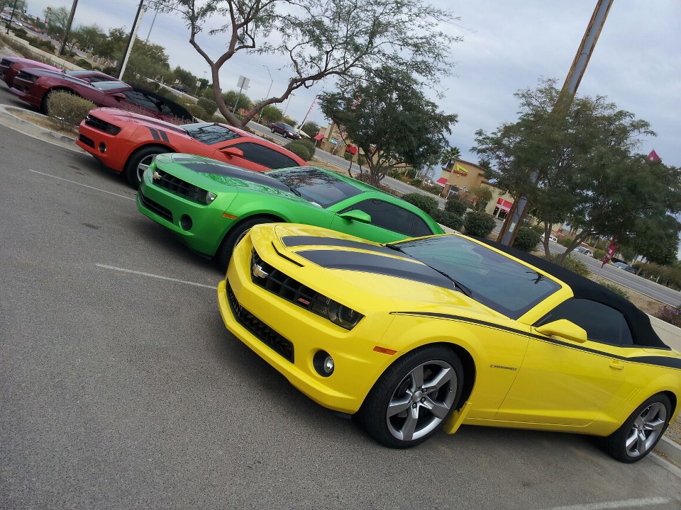 Yuma camaro club getting ready to hit the road for Laughlin
