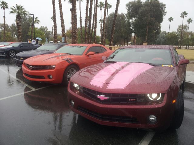 It was wet, but we had fun