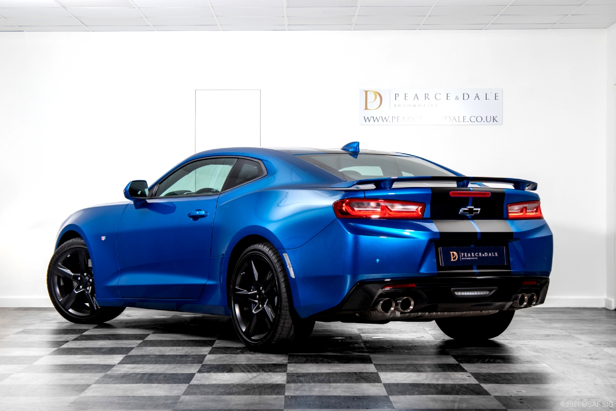 Chevrolet Camaro Blue 01 3