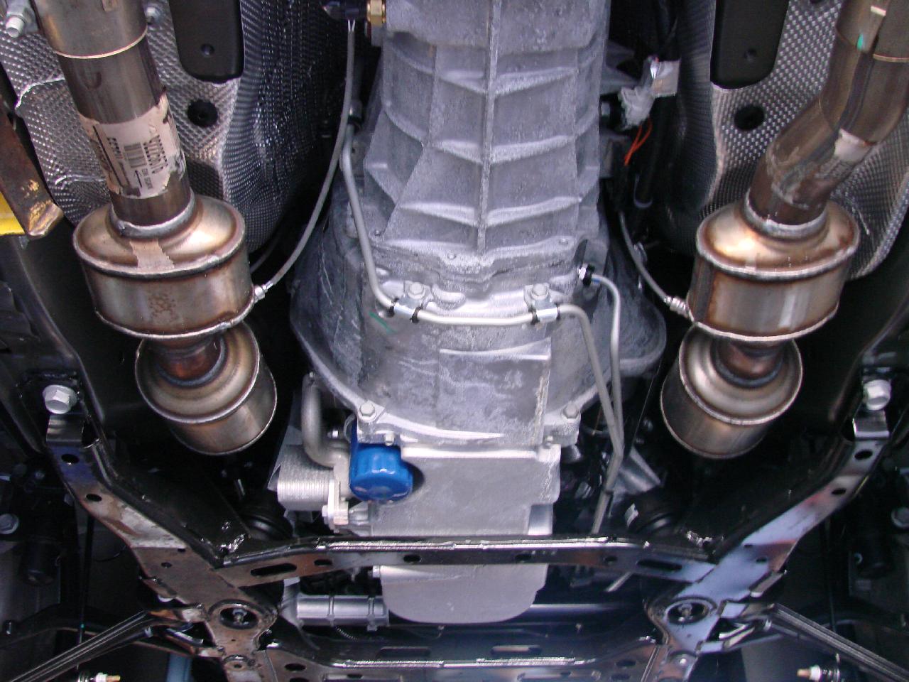 Stock Exhaust System.