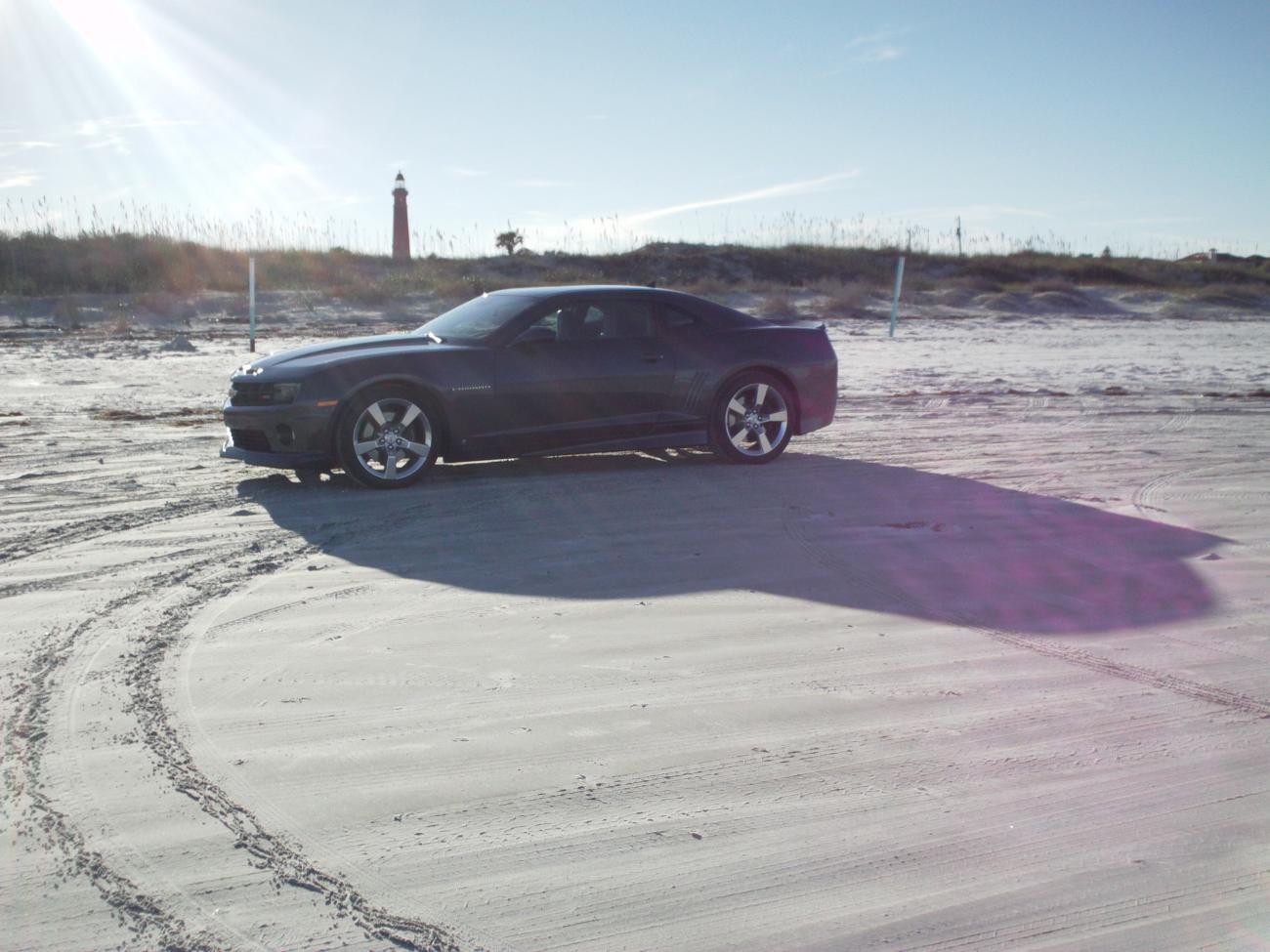 love driving on the beach
