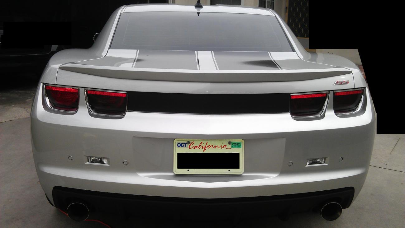 Light smoke   no smoke LF tailight MnP! Rear decklid MnP -Thanks Bryan for the quality products and install!
