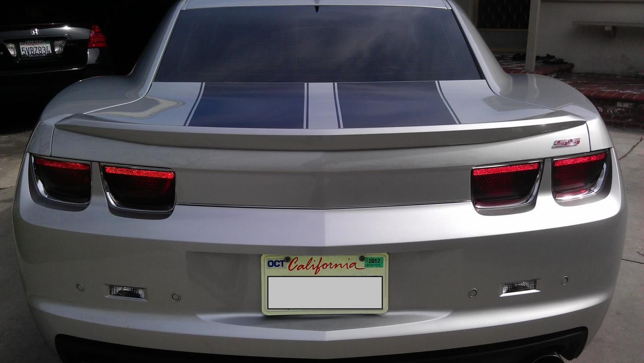 Before MnP Light smoke tailights / decklid