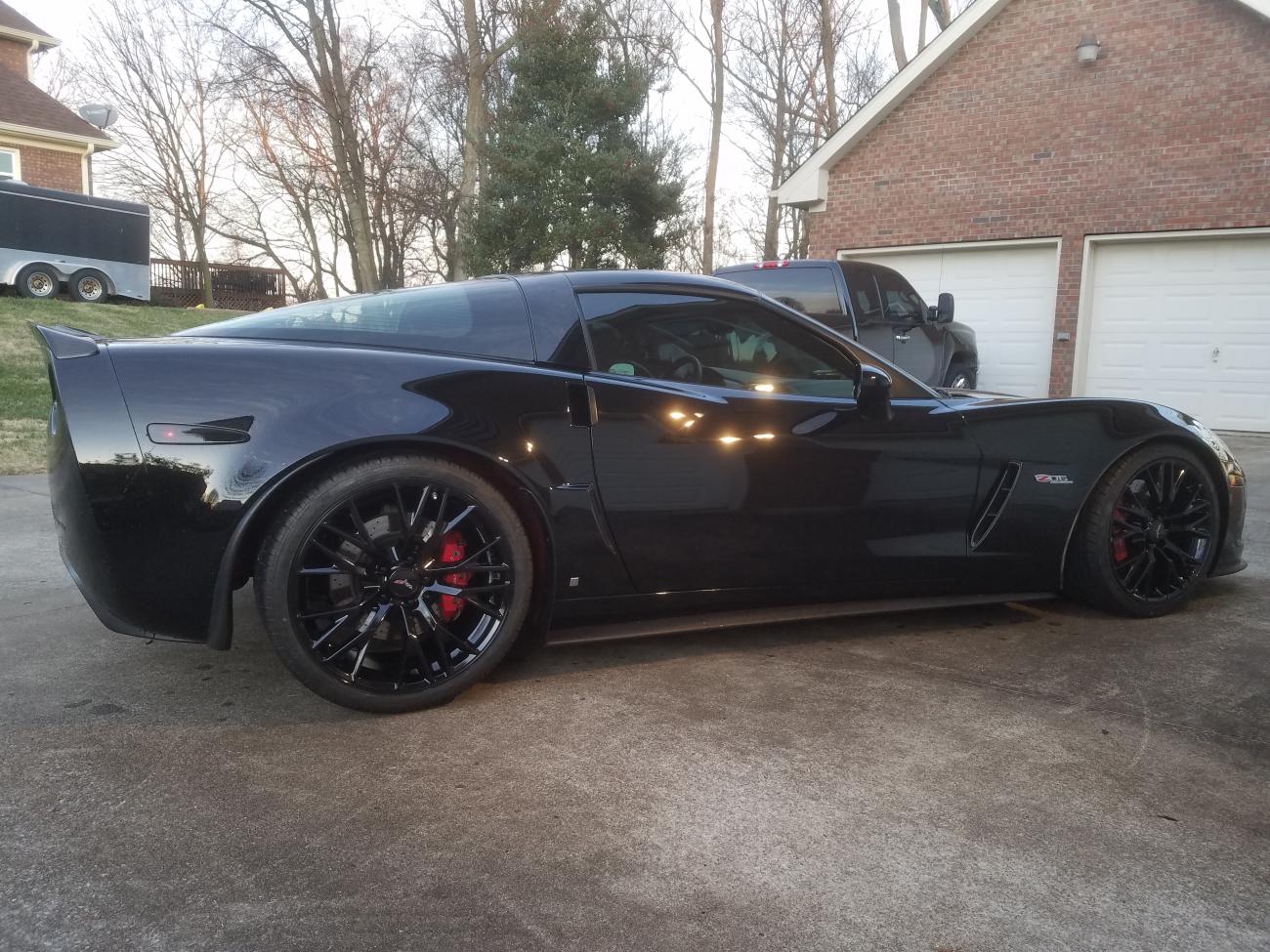 New C7Z06 shoes