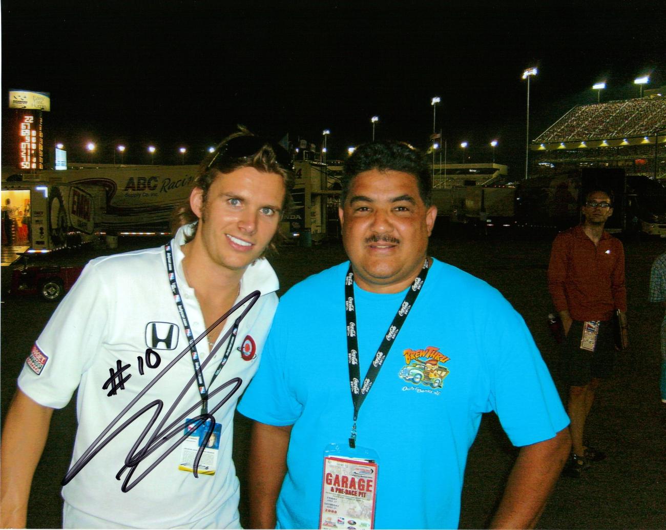Rest In Peace Dan Wheldon!!  We had a wonderful time at a couple of Races on RIR...
